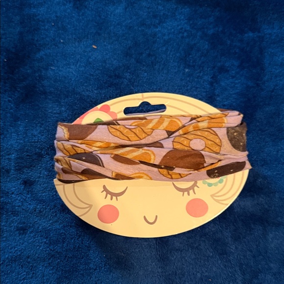 Girl Scout Donut Pattern Headband - Picture 1 of 1
